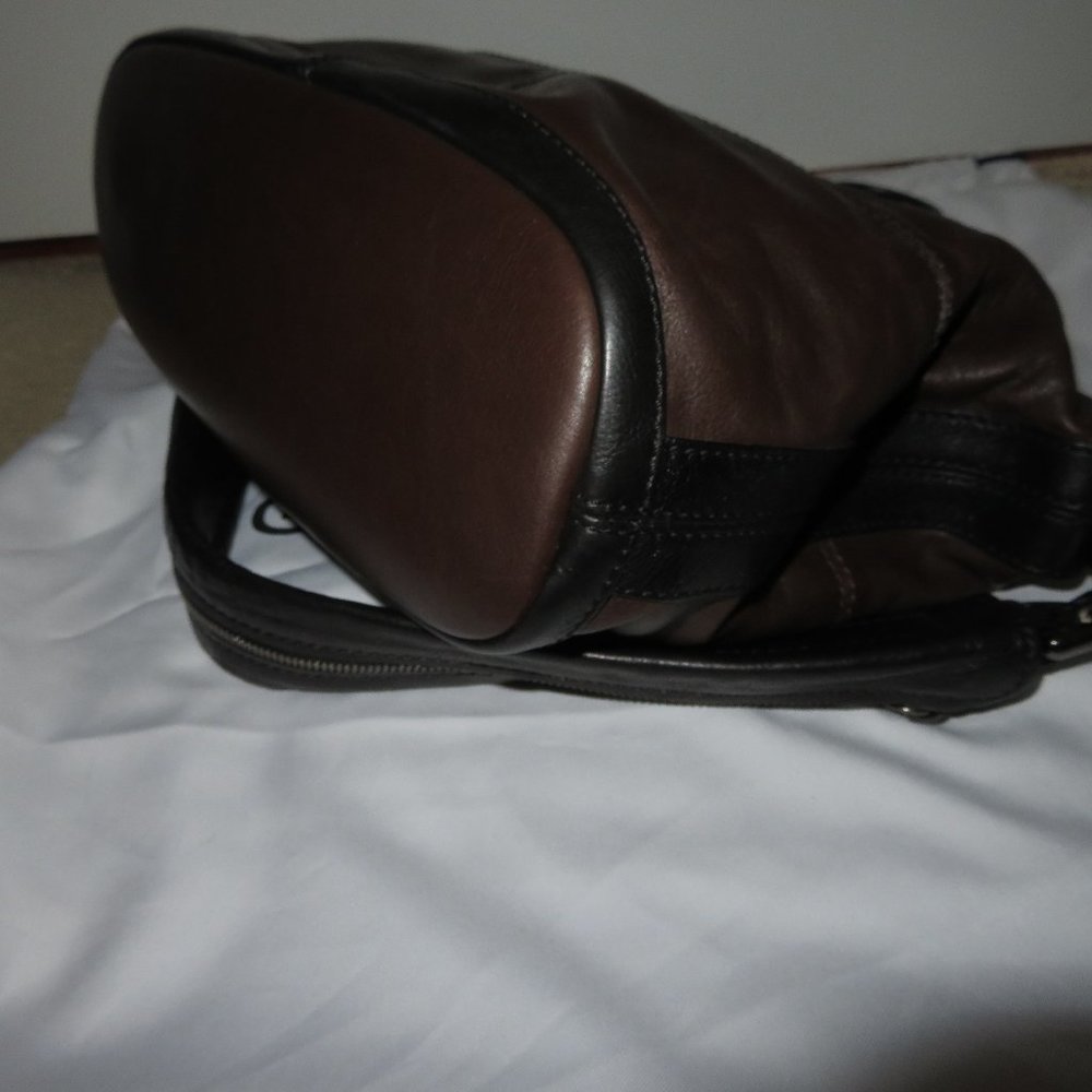 Givenchy Nightingale Small Bi Color Black Brown Lambskin Bag - Picture 13 of 15